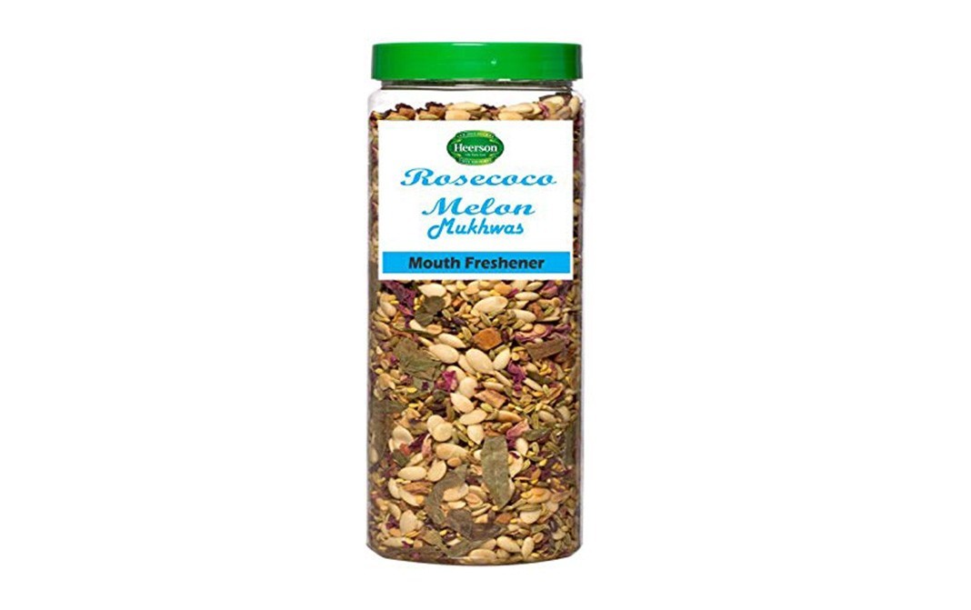 Heerson Rosecoco Melon Mukhwas (Mouth Freshner)   Jar  100 grams